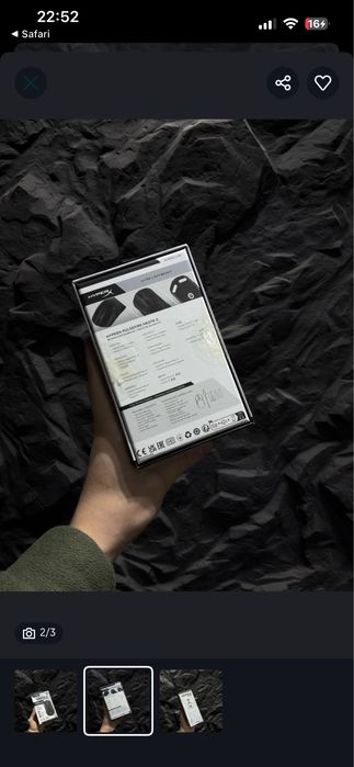 Hyperx haste 2 black