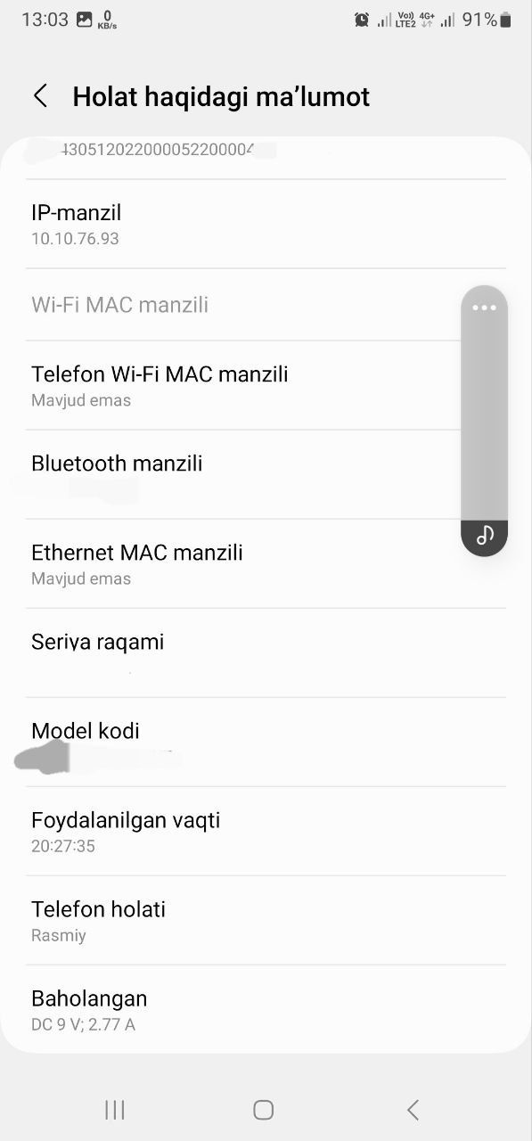 Samsung S20 Note Ultra