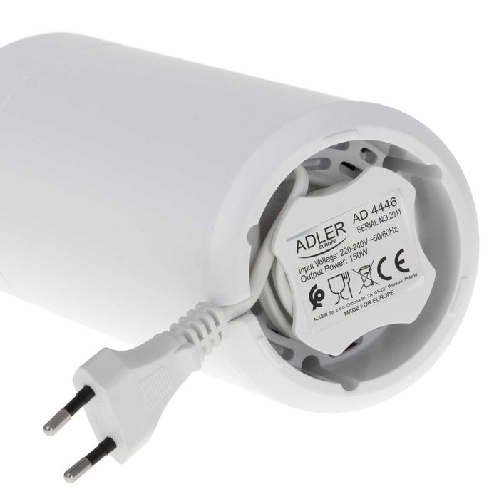 Rasnita de cafea, Adler AD4446WS, 150 W, 75 g, alb