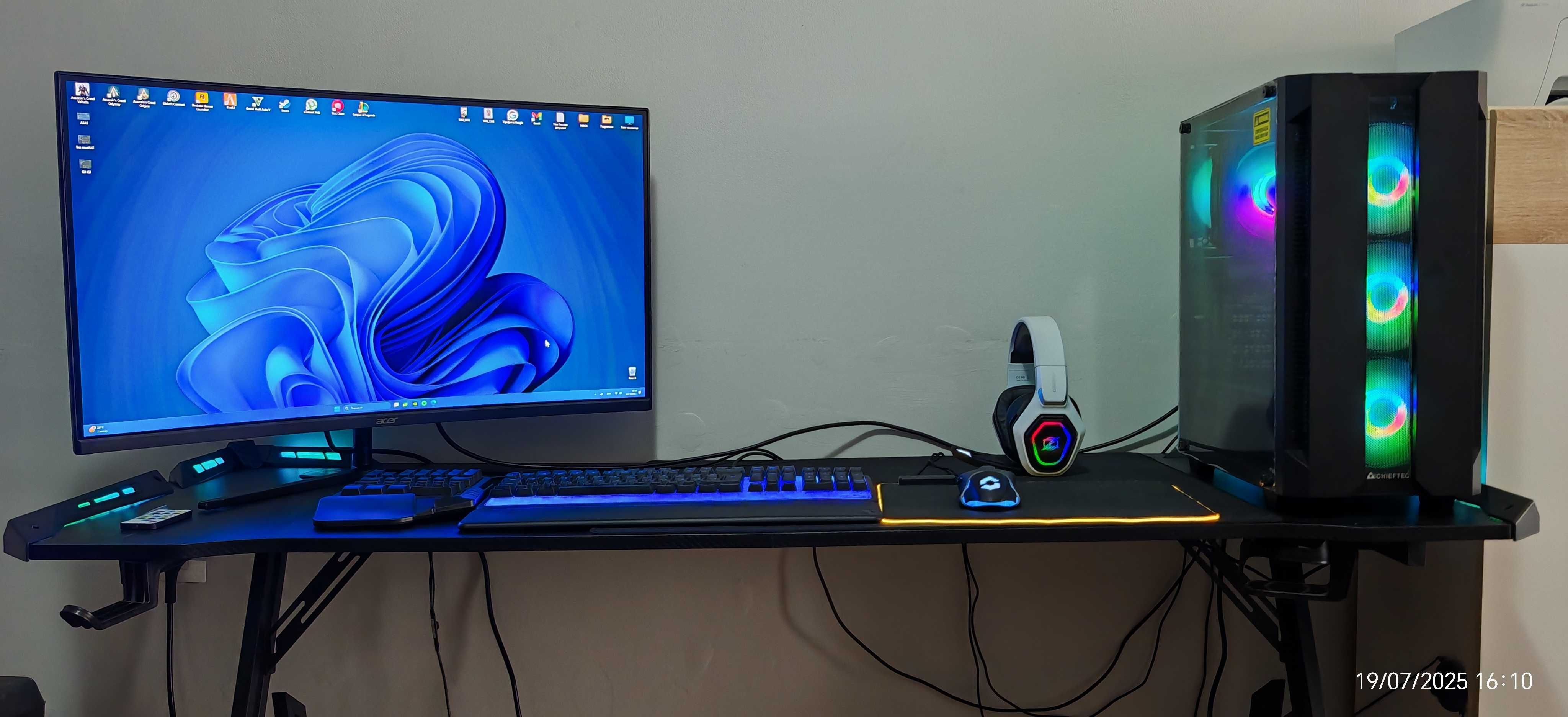 Gaming-PC + Монитор Gaming Acer