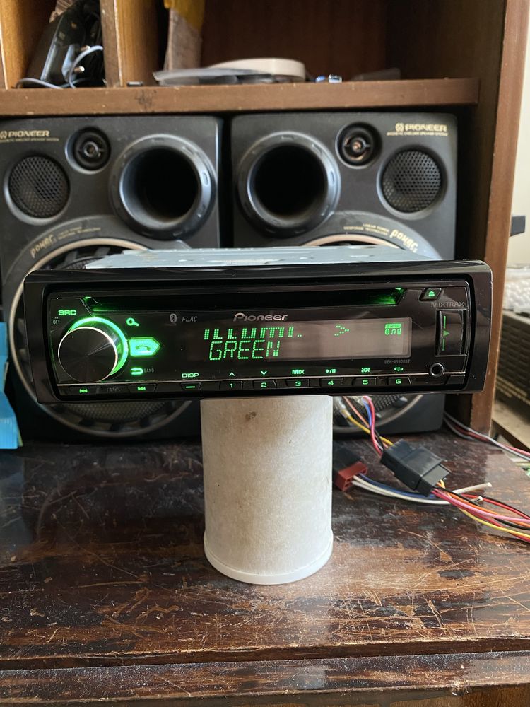 Pioneer DEH-X5900BT - ВИСОК КЛАС - BLUETOOTH USB CD плеър сд радио