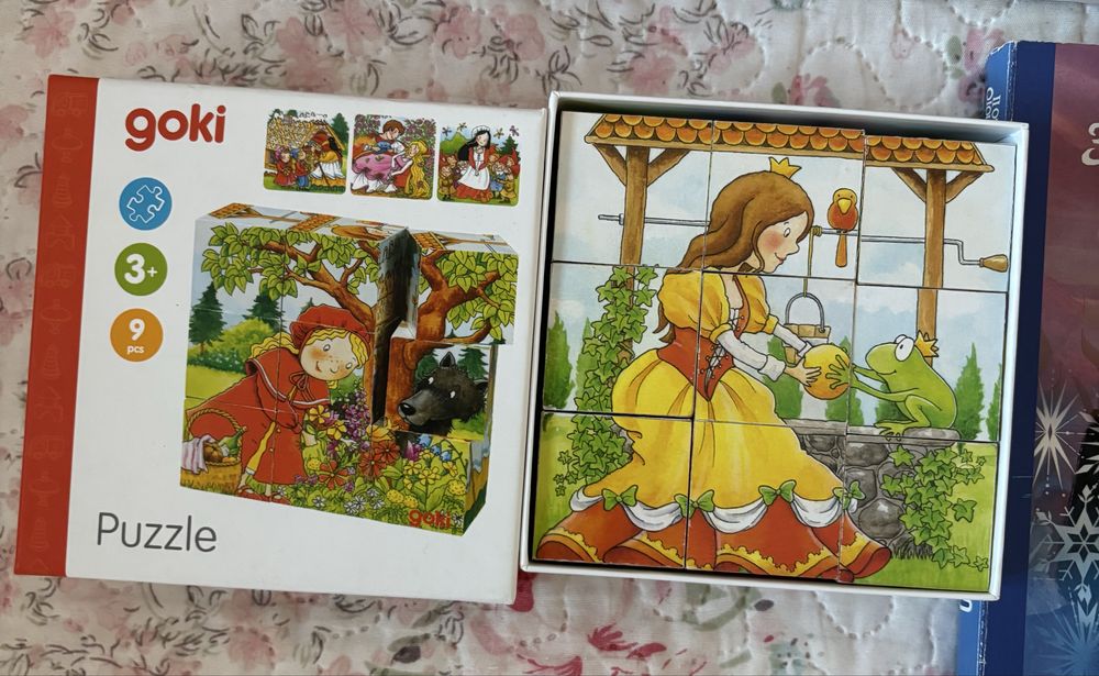 Занимателни играчки - пъзели и книжки