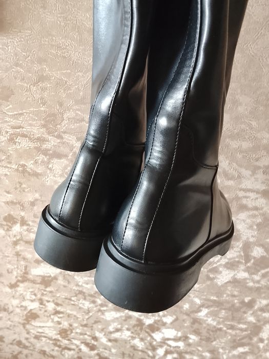 Сапоги трубы высокие 39