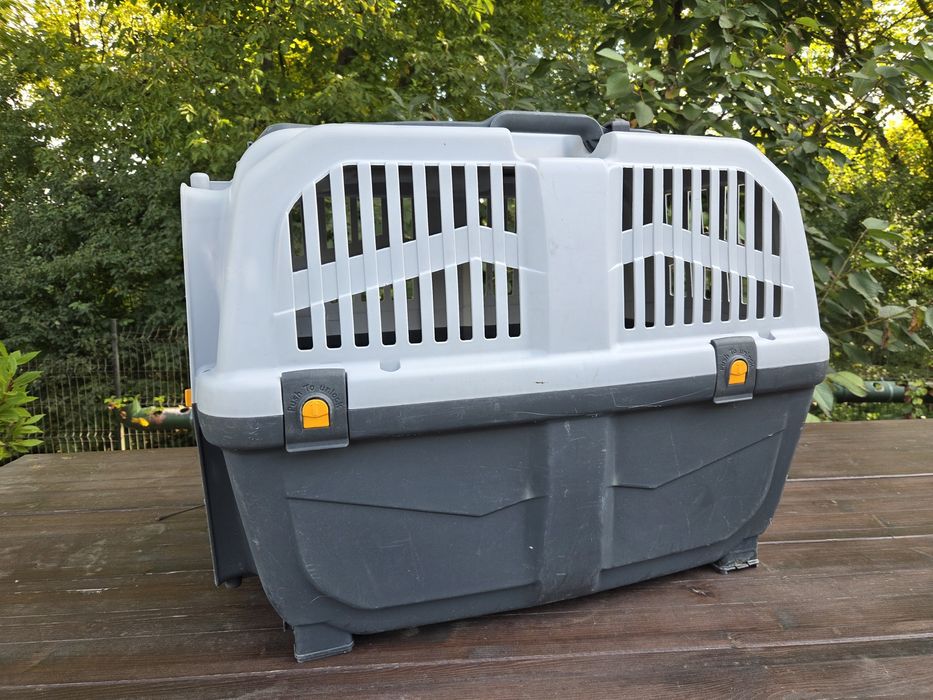 Cusca transport pentru caini pisici sau animale Skudo 4 - 48 x 51 x 6