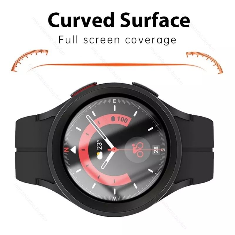 Samsung Galaxy Watch 4 5 5 Pro 40 44 45 mm. / 5D Протектор цял екран
