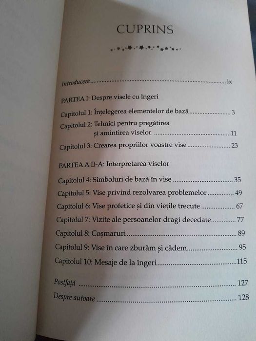 RARA,Vise cu ingeri,vindecare,calauzire din visele voast Doreen Virtue