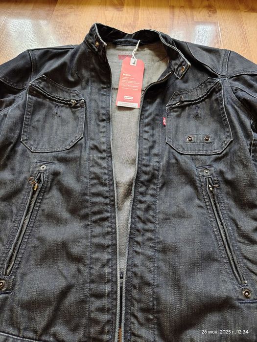 Куртка джинсовая Levis (США),дизайнерская,оригинал,новая,р-р 46