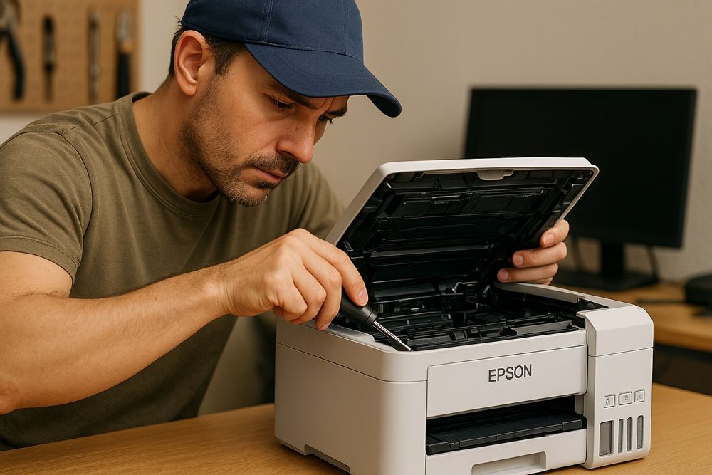 Ремонт принтеров 
Мы выполняем качественный ремонт Epson и других п