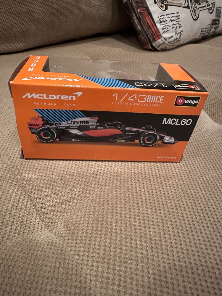 Продавам формула 1 Mcl60 L. Norris British Gp 1:43 Bburago