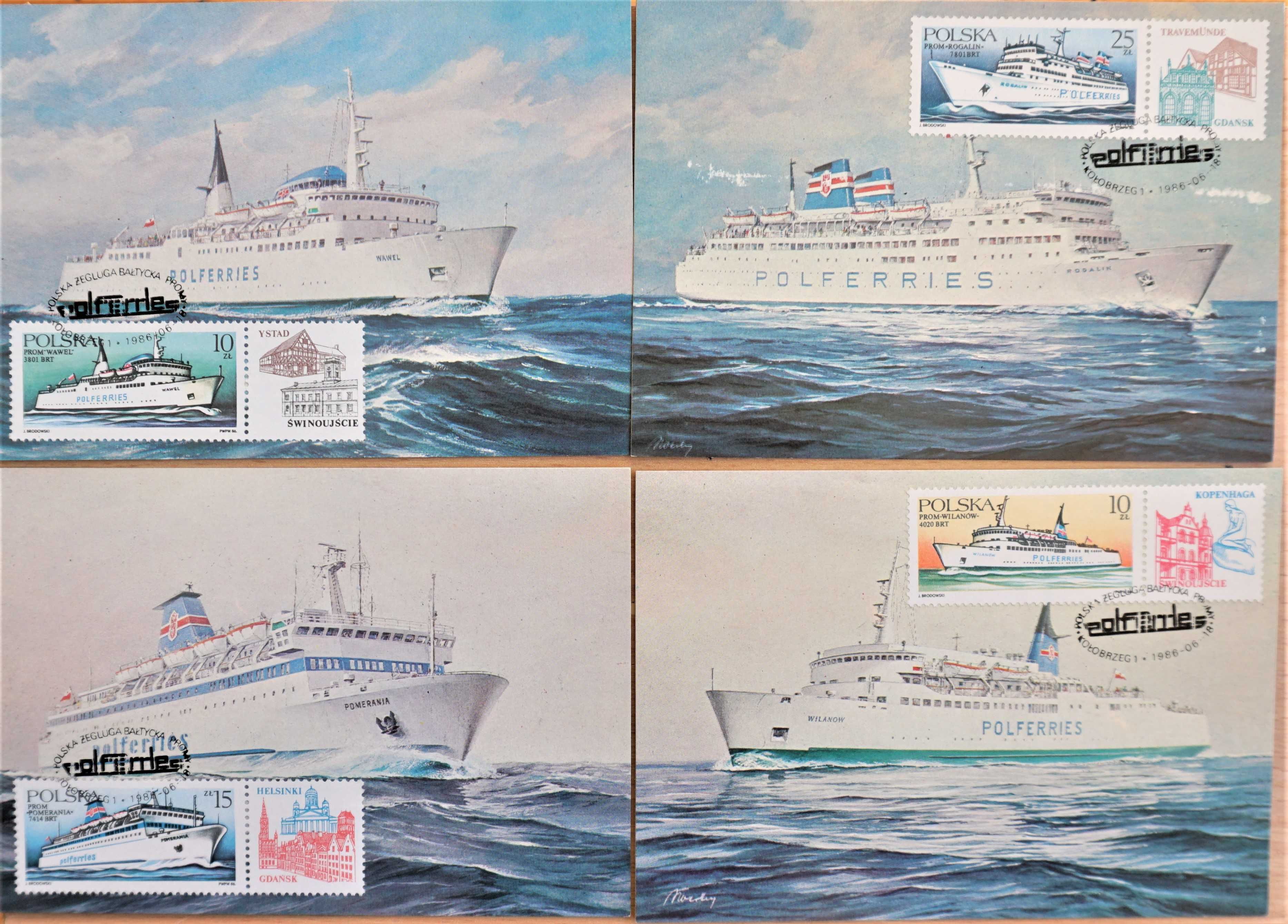 Първодневни пощенски пликове с марки и картички - 2