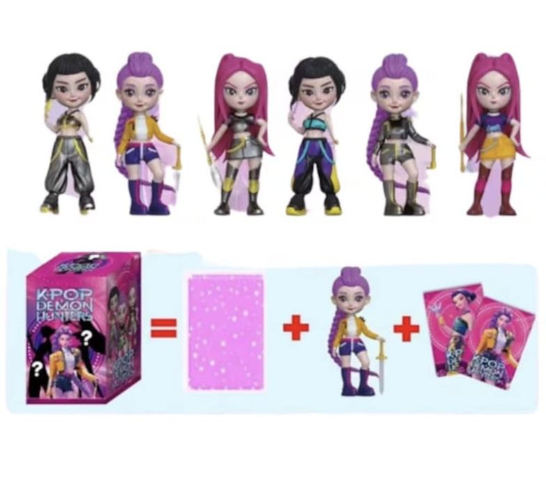 Figurine K-Pop Demon Hunters 10 cm(6 pax)