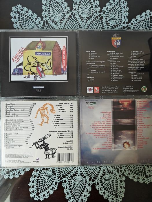Compact Disc-uri originale cu muzică românească - Ada Milea