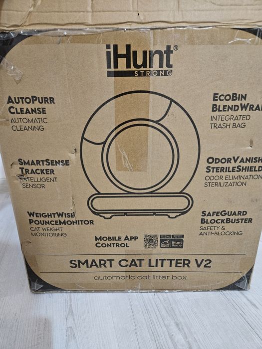 Litiera automata pisici Ihunt v2