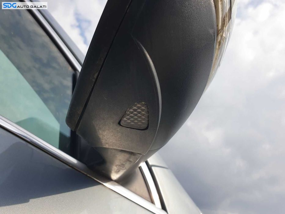 Oglinda Dreapta Electrica FARA Pliere Rabatare cu Lumina Ambientala Volkswagen Passat B7 2010 - 2015 [0403]