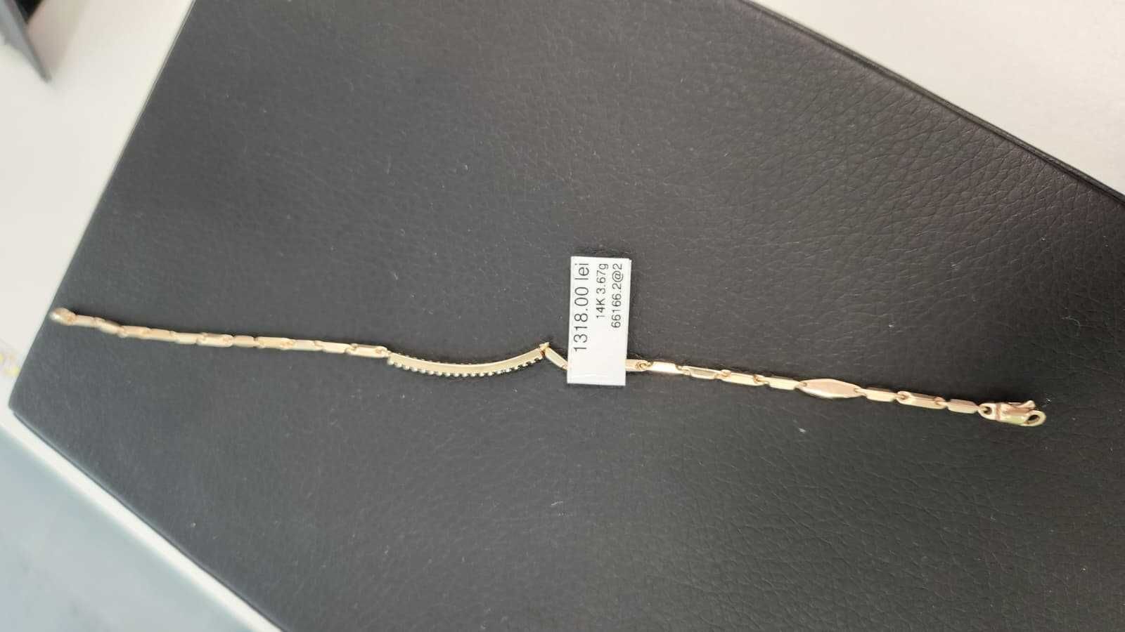 Bratara aur, 14k, 3.67g (b 66166.2 Ag2 Tudor1) Garantie 2 ani