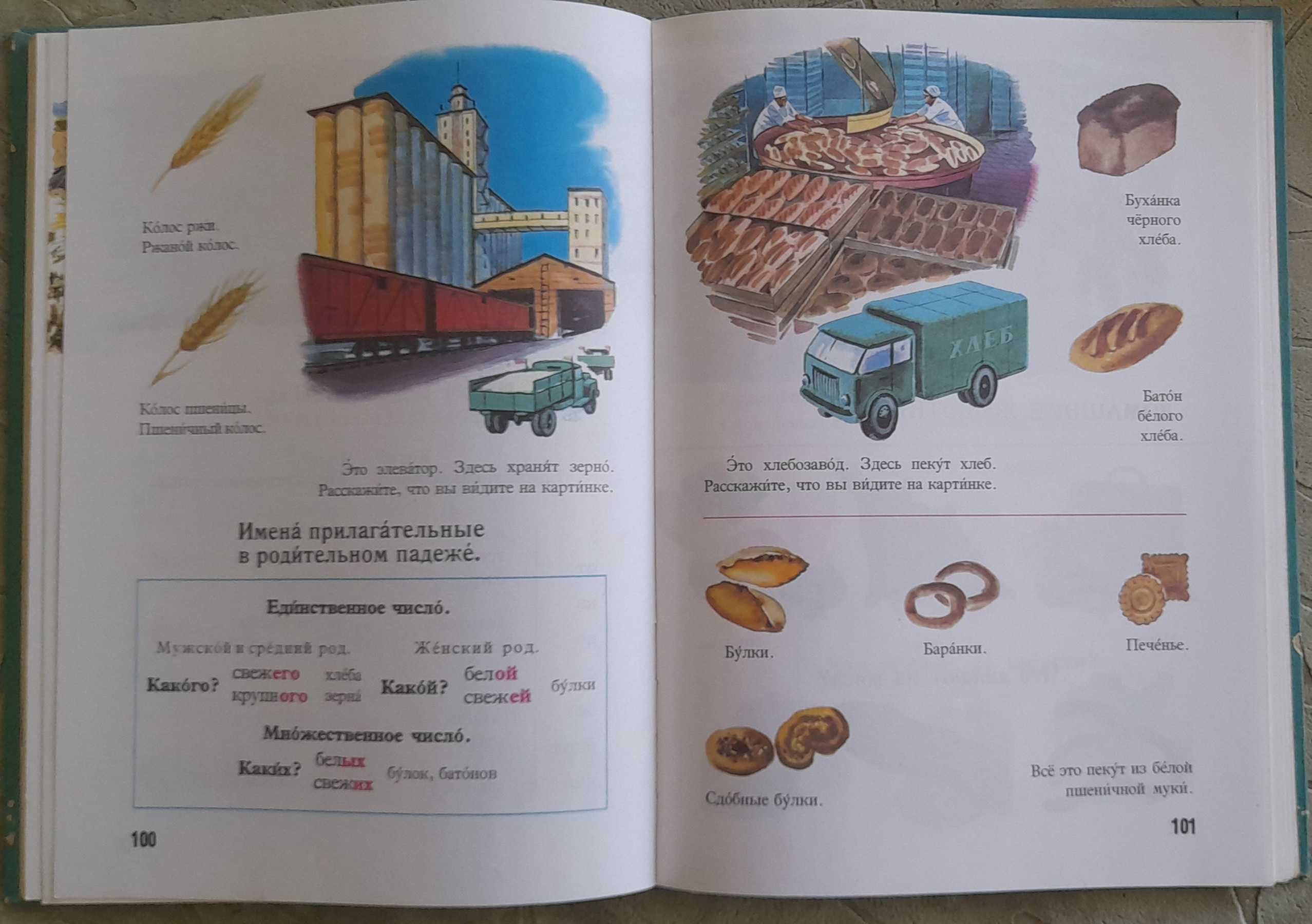 Русский язык в картинках от 1974 год
