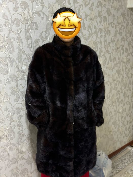 Норковая шуба в отличном состоянии