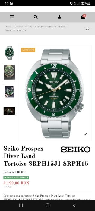 Seiko Prospex Green Automatic