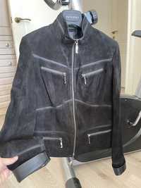 Куртка комбинированная замша с натуральной кожей