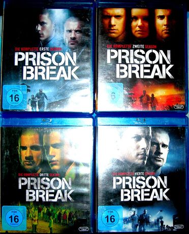 Vand blue ray cu seriale,Prison Break-24 discuri si Heroes -9 discuri