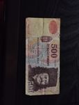 Vând bancnotă 500 Forint maghiar 1998