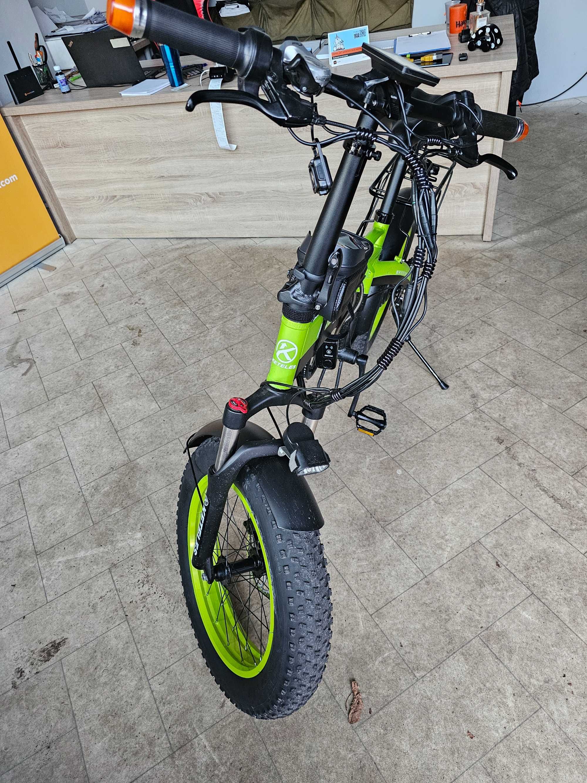 Електрическо колело велосипед Ebike Fat bike