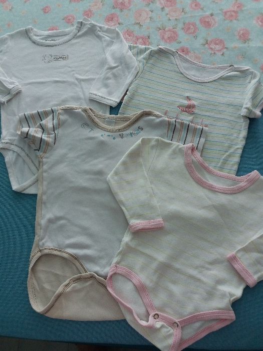 Всичко за бебето на комплекти чист памук -25-40лв.