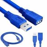 Скидка! Доставка! Usb 3.0 удленнитель папа/ мама 1,5 м