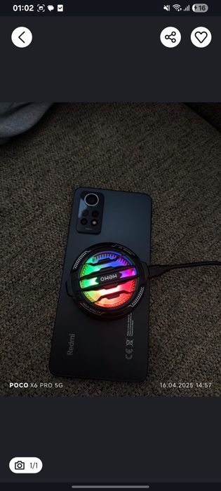 Redmi Note 12pro 4G 256gb