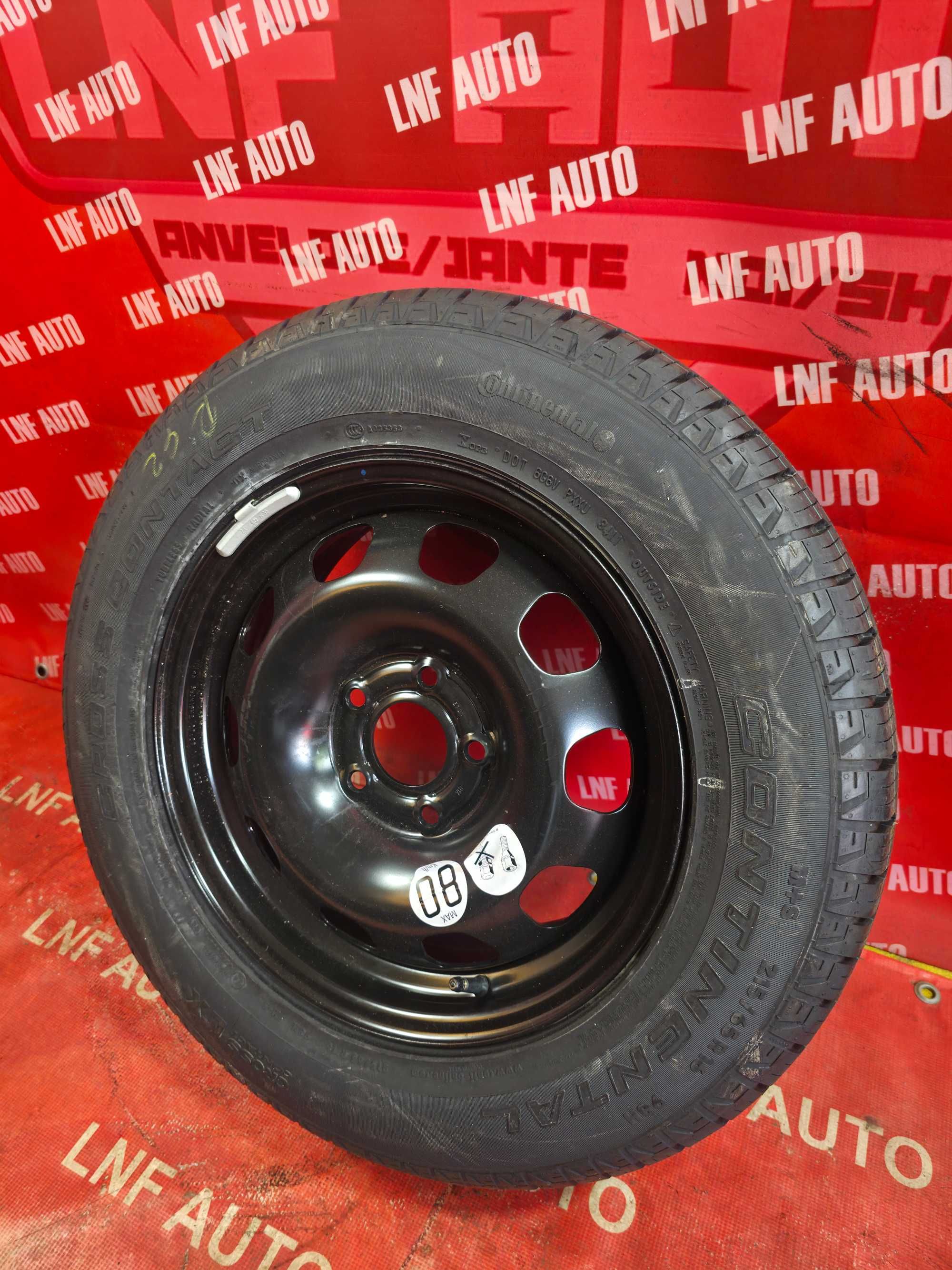 Roata Rezerva 5x114.3 16'' 215/65/16  Dacia Duster Nissan Renault NOUA