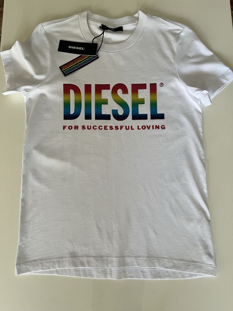 Тениска Diesel White