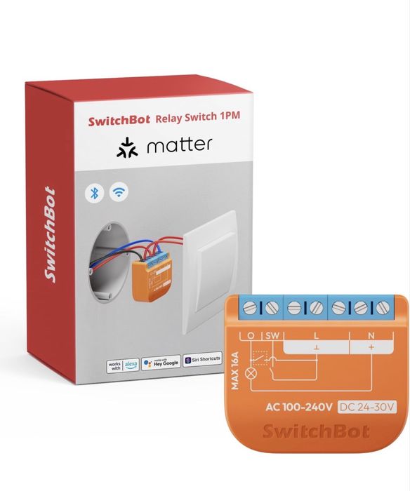 Releu inteligent SwithBot 1PM W5502310