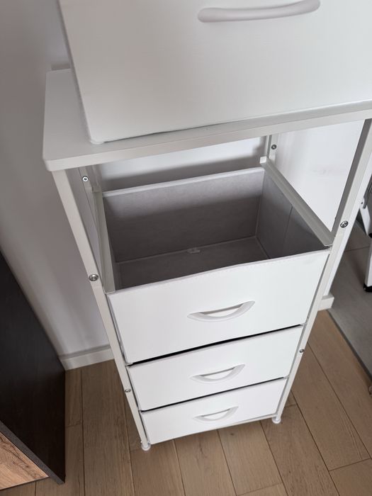 Comoda cu 4 sertare din material textil - Noua in cutie