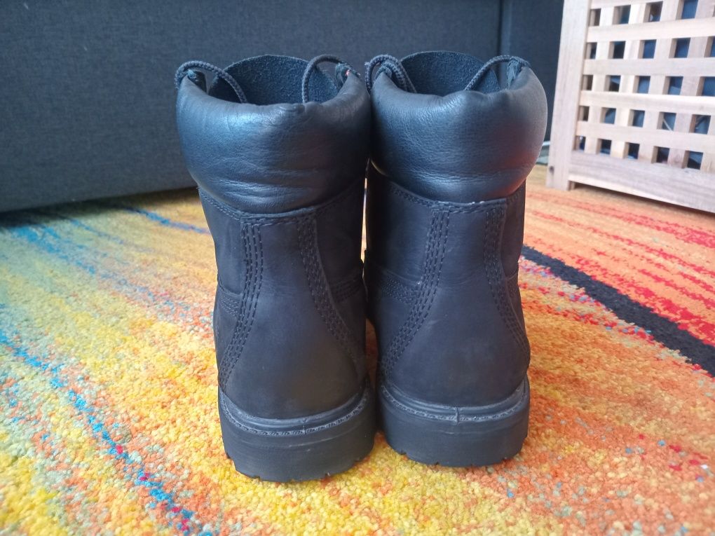 Timberland боти естествин велур