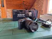 Canon RP - Lens RF 24-105 F4 -7.1 KIT + студийно осветление като НОВИ