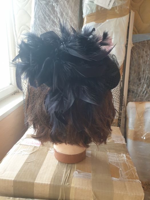 Pălărie neagră catifea