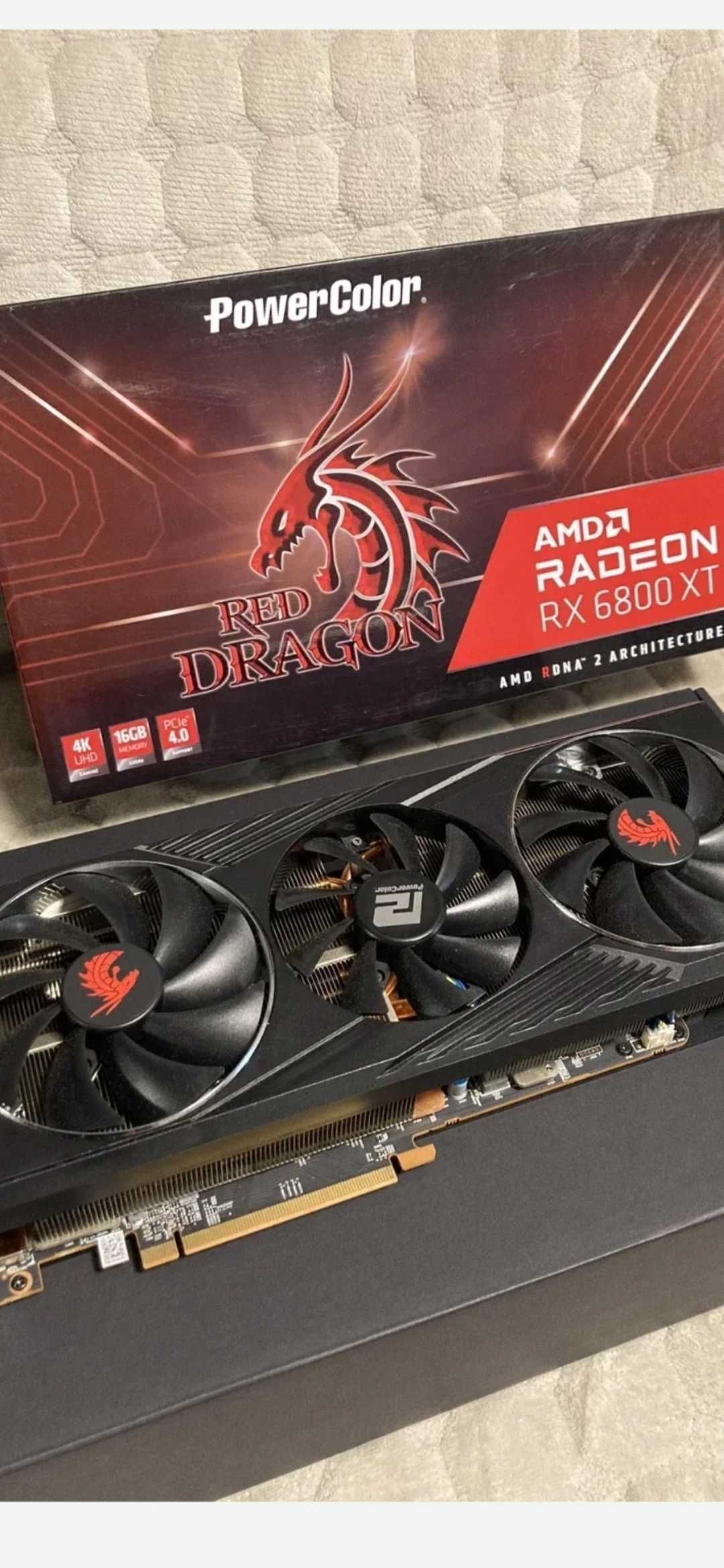Видео карта. AMD RX6800 xt