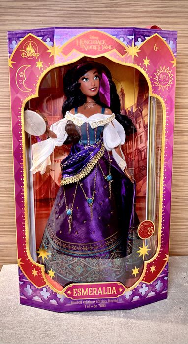 NRFB Papusa Editie Limitata Disney Esmeralda Cocosatul de La Notre Dam