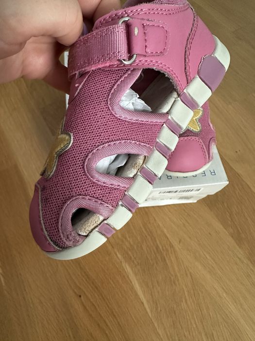 Sandale Geox, textil si piele ecologica, 25 EU, interior 15.7 cm