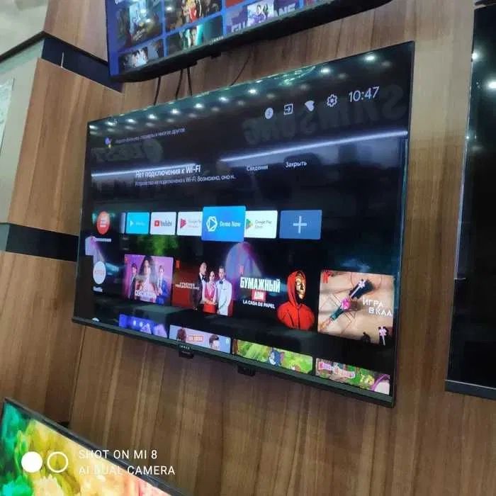 Телевизор *ZIFFLER *75 4K *UHD *Qled *SMART TV Доставка бесплатно