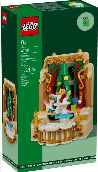 LEGO Ballerina & Nutcracker Scene 40701 [original] [sigilat] [2024]