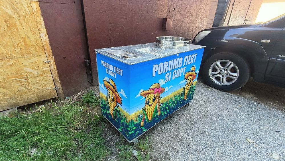 Stand/Masă/ Tonetă Porumb fiert și copt