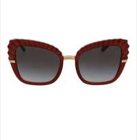 Ochelari de soare de dama Dolce&Gabbana DG6131 550/8G, Rosu, 53 mm