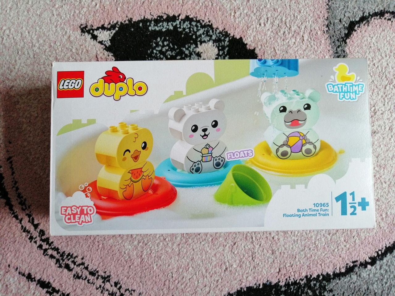 LEGO DUPLO Забавления в банята - плаващ влак с живoтни