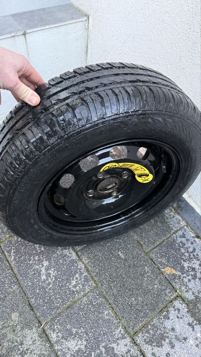 Roata de rezerva janta/anvelopa R14 Ford + anvelopa R15 M+S