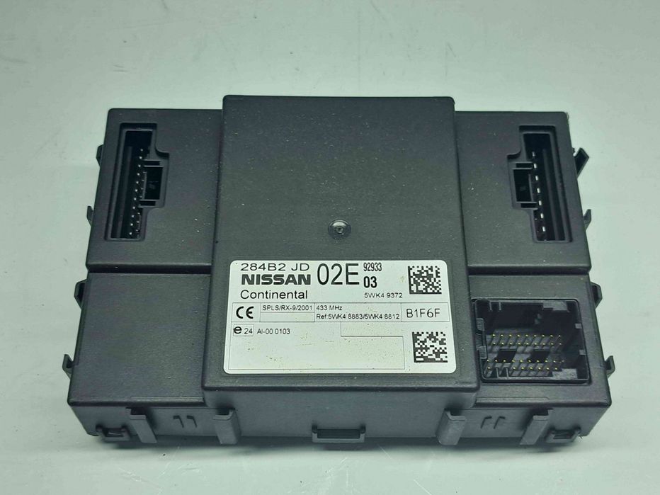 Modul confort Nissan Qashqai [Fabr 2007-2014] 284B2JD02E