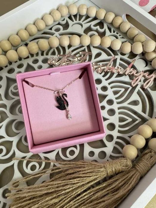 Lănțișor Swarovski Swan / Lebădă - nou, în cutie