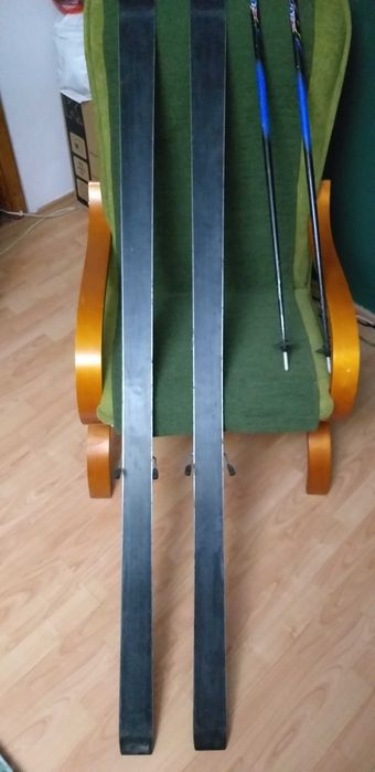 Skiuri Atomic si Blizzard, complete, marime 1,77 m si 1,60 m