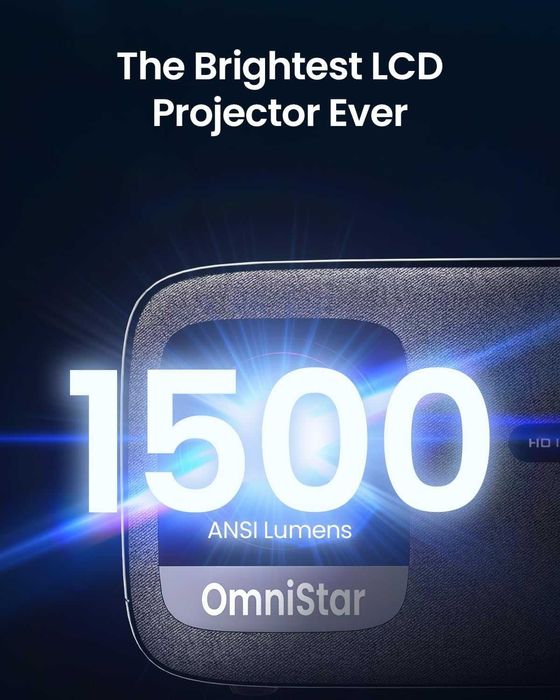 Videoproiector Casiris OmniStar L80, 1500 ANSI, Full HD Suportat 4K