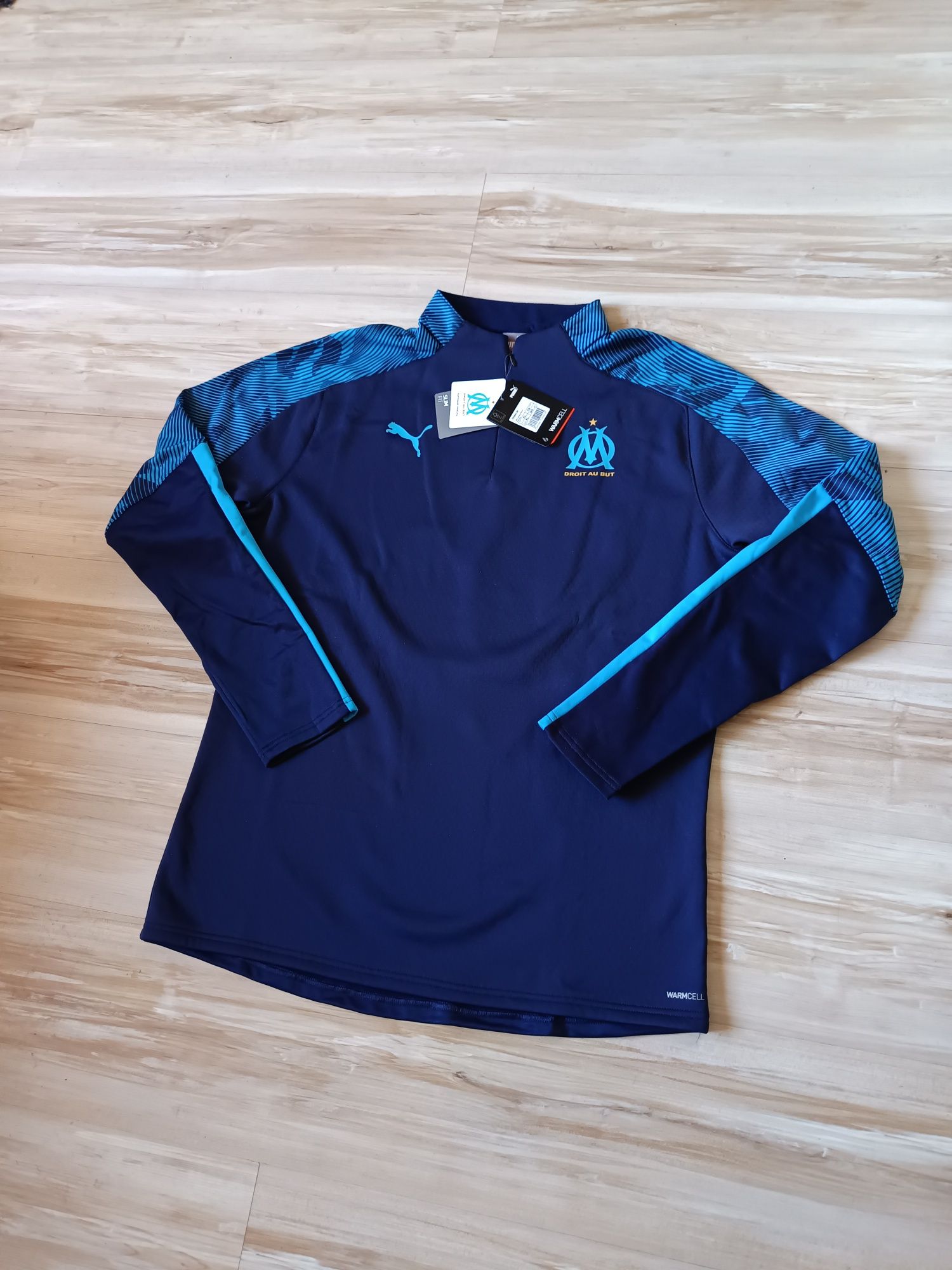 Оригинално мъжко горнище Puma WarmCell x F.C. Olympique Marseille